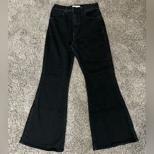 Curve Love Ultra High Rise Stretch Flare Jean, Size 29 Short